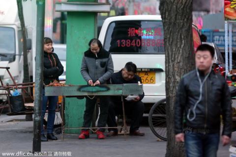0029 中国でキム・ジョンウンが屋台で働いている！？